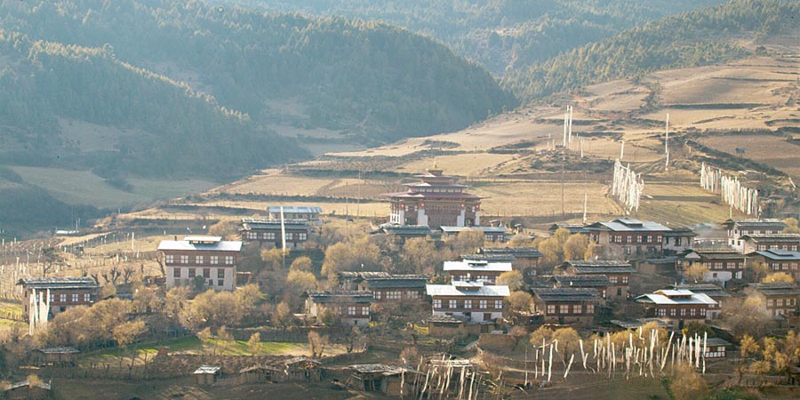 Ura village Bumthang 